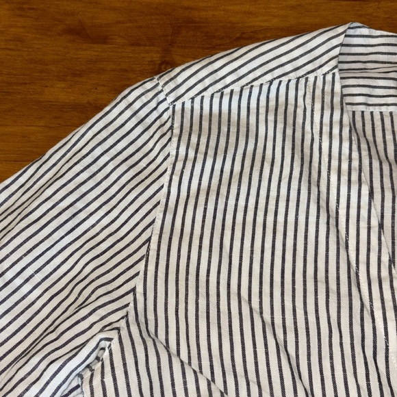 RAG & BONE Blouse Wrap Shirt V-Neck Side Tie Long Sleeved Women’s Size S EUC - Picture 7 of 12